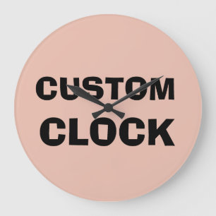 RELÓGIO GRANDE CLOCK PERSONALIZADO