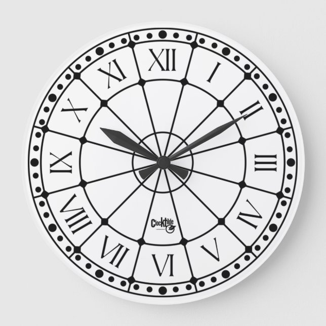 Relógio Grande CLOCK TILDE LINEA CLASSIC antiga A (Frente)