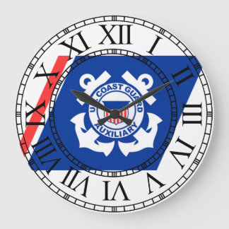 Relógio Grande Coast Guard Logo
