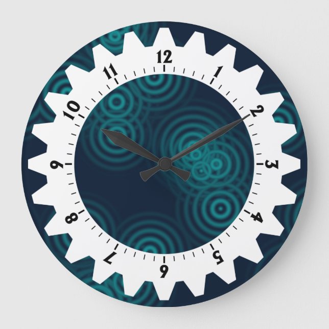 Relógio Grande Cobertura 01 - Chuva elétrica (Frente)