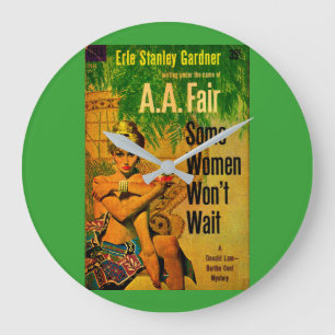 Relógio Grande cobrir que novo da polpa 1953 algumas mulheres nã