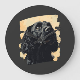 Relógio Grande Cocker Spaniel 