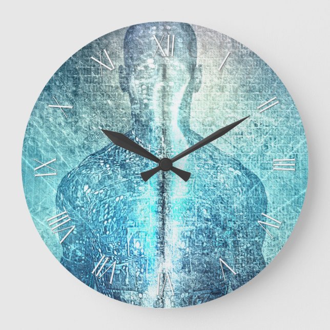 Relógio Grande Código de Alma (Frente)