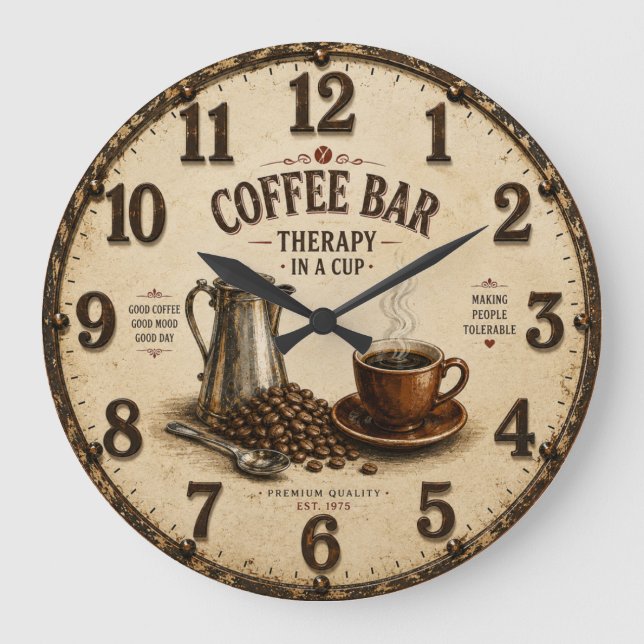 Relógio Grande Coffee Bar (Frente)