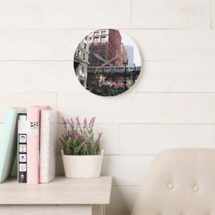 Relógio Grande Comboio em loop em Chicago