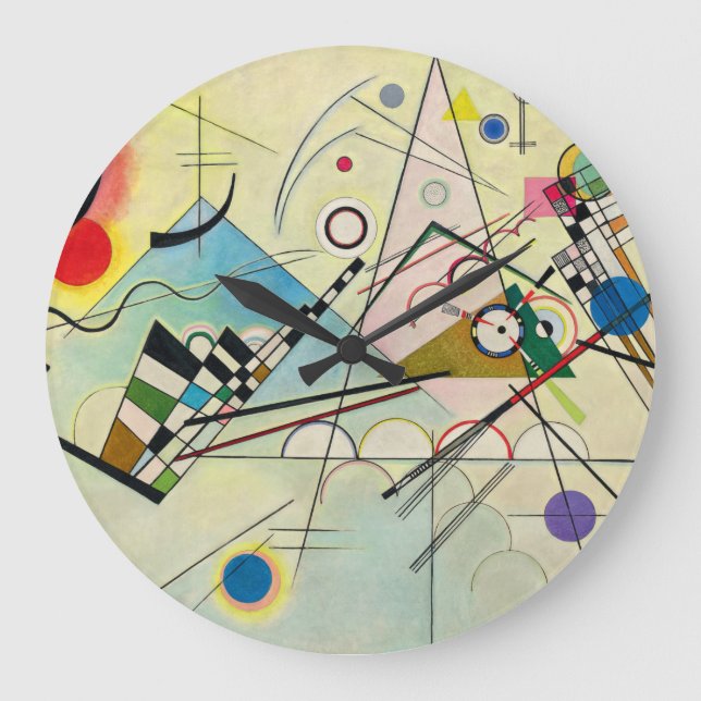Relógio Grande Composition 8, 1923 by Wassily Kandinsky (Frente)