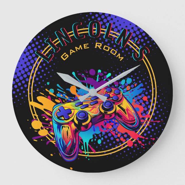 Relógio Grande Controladora de videogame (Frente)