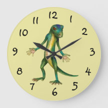 Cool Lizard Wall Clock