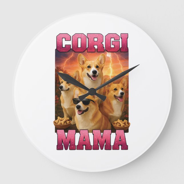 Relógio Grande Cópia Corgi Cópia (Frente)