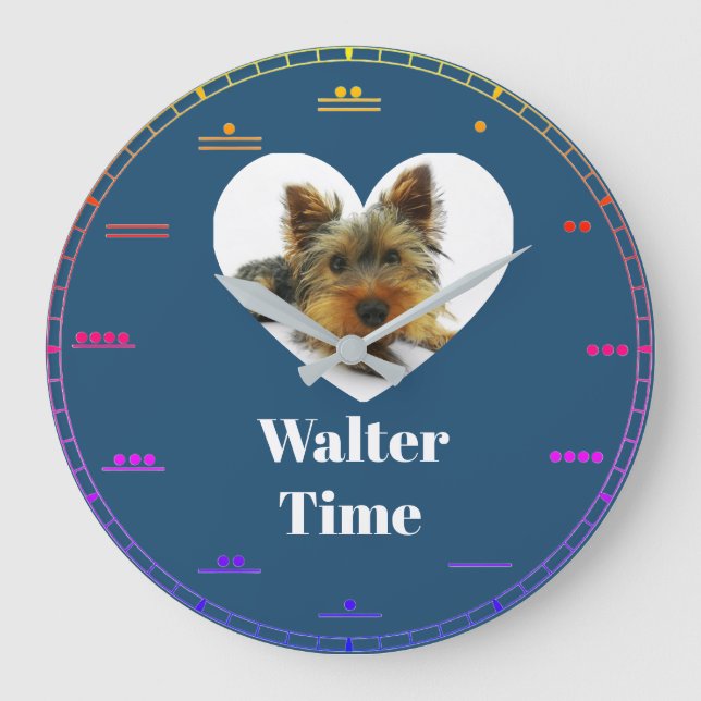 Relógio Grande Coração (Frente)