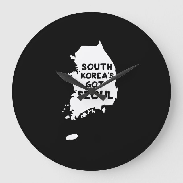 Relógio Grande Coreia do Sul tem Seul (Frente)