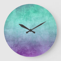 Cores Grunge - Azul-verde & Roxo