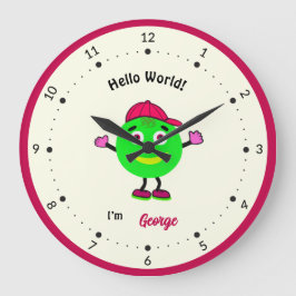 Relógio Grande Corpo redondo bonito