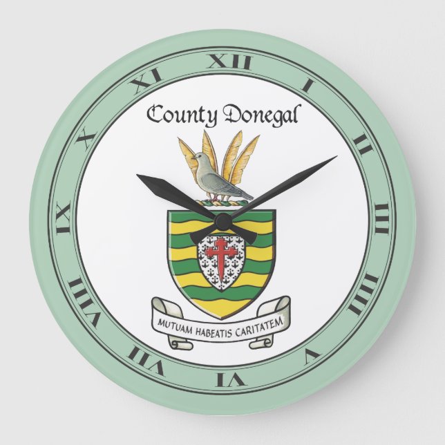 Relógio Grande County Donegal Wall Clock (Frente)