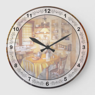 Relógio Grande Cozinha - cozinha típica da fazenda