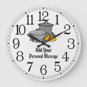 Relógio Grande Cozinha da massa
