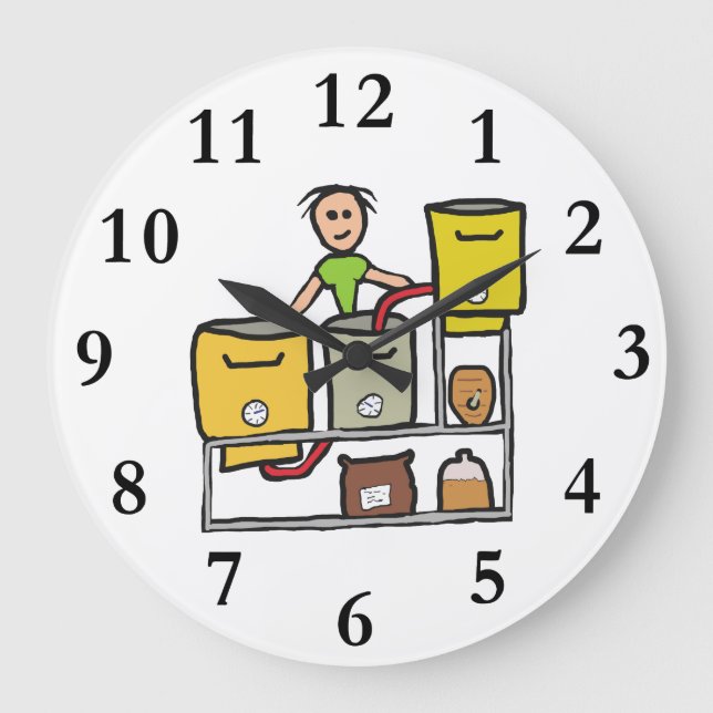 Relógio Grande Criação de casa (Frente)