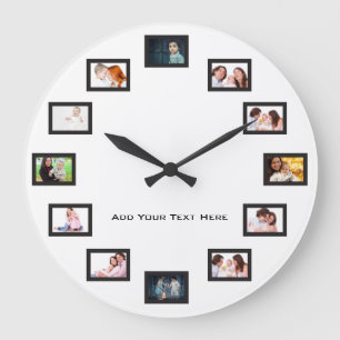 Relógio Grande Criar Fotos Personalizadas