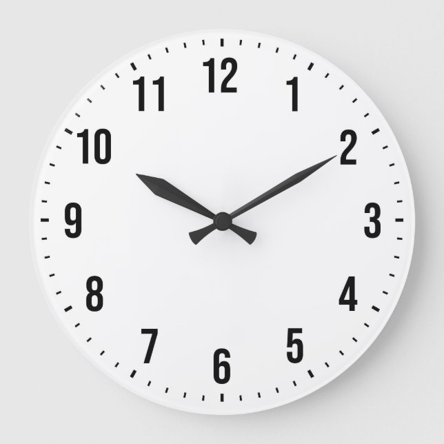 Relógio Grande Criar Personalizar o Design personalizado (Frente)