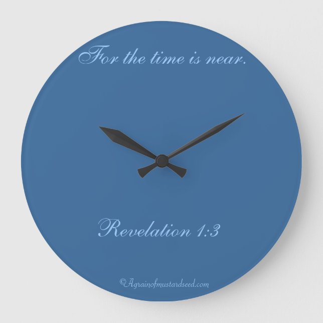 Relógio Grande Cristão (Frente)