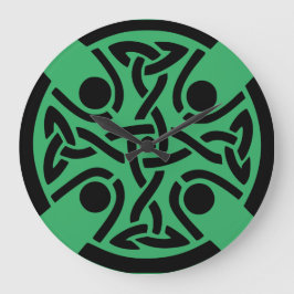 Relógio Grande Cruz Cristã Celta