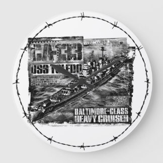 Relógio Grande Cruzador pesado Toledo Large Clock