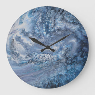 Relógio Grande Crystal Geode Clock