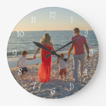 Custom Family Photo Round