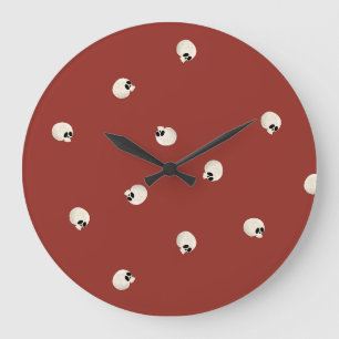 Relógio Grande Cute Kawaii Cull, Random vermelho
