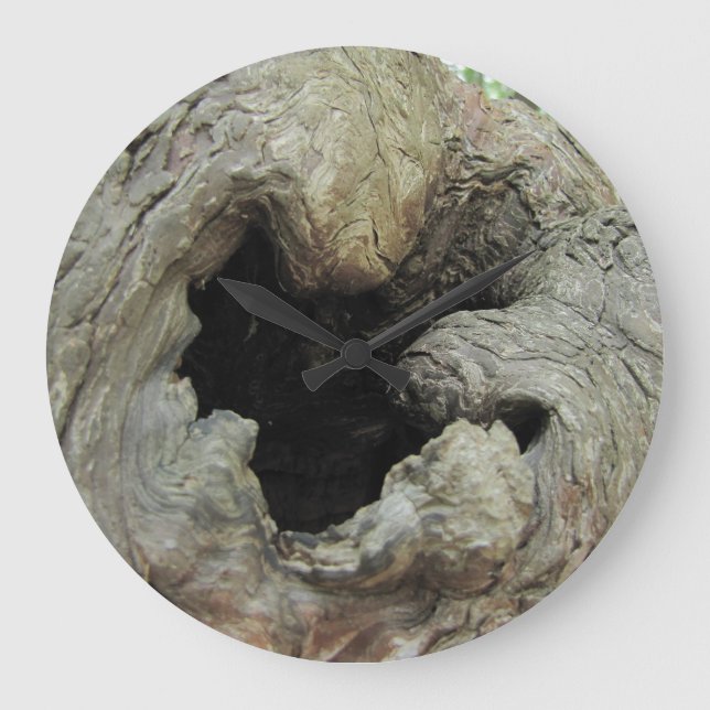 Relógio Grande Cypress Knee Wall Clock (Frente)