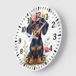 Relógio Grande Dachshund