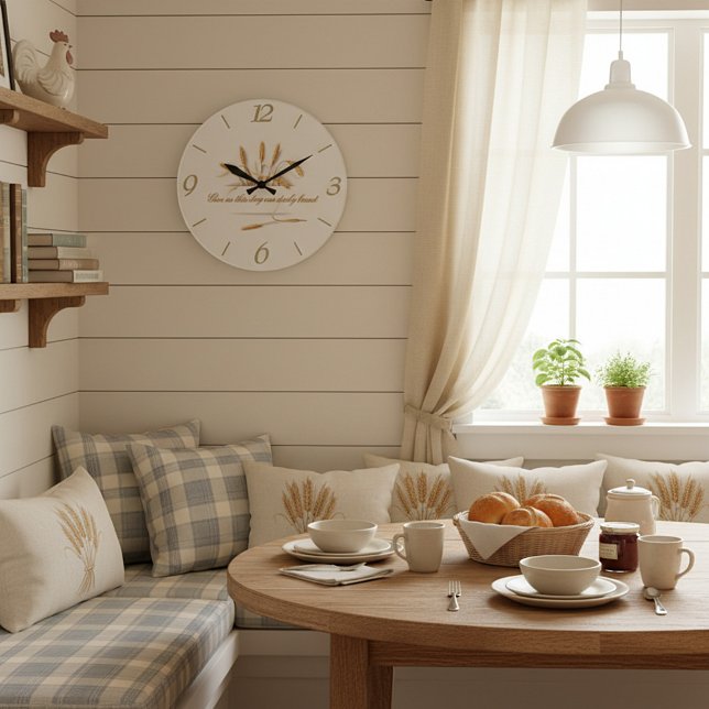 Relógio Grande Daily bread (Criador carregado)