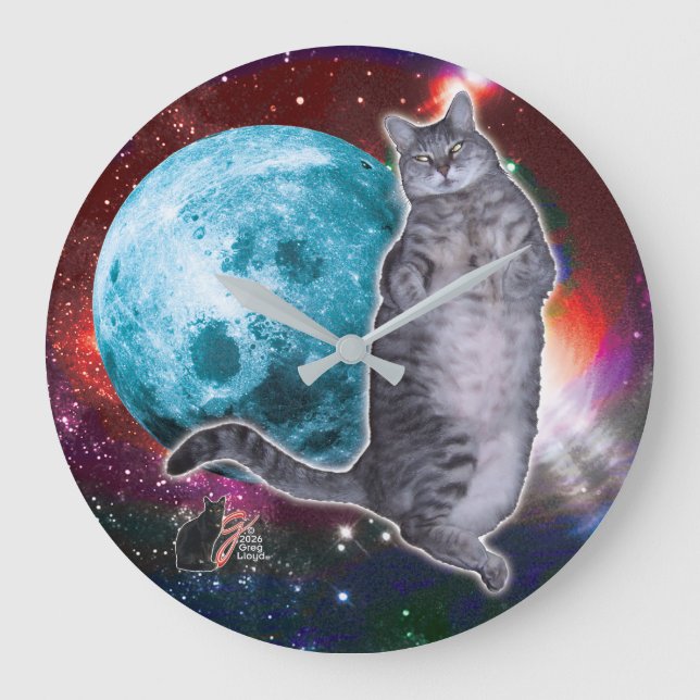 Relógio Grande Dançarina Lunar Bosco (Frente)