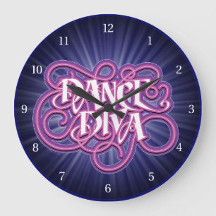 Relógio Grande Dance Diva Large Clock