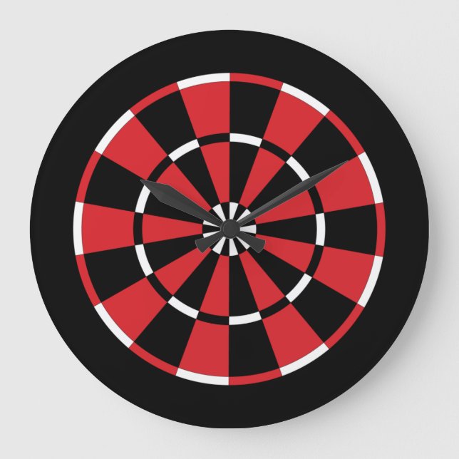 Relógio Grande Dartboard (Frente)