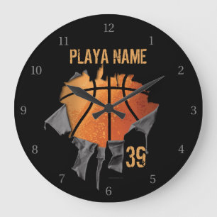 Relógio Grande de Basquete Torno