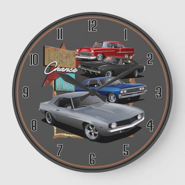 Relógio Grande de Gás de Última Oportunidade (Frente)