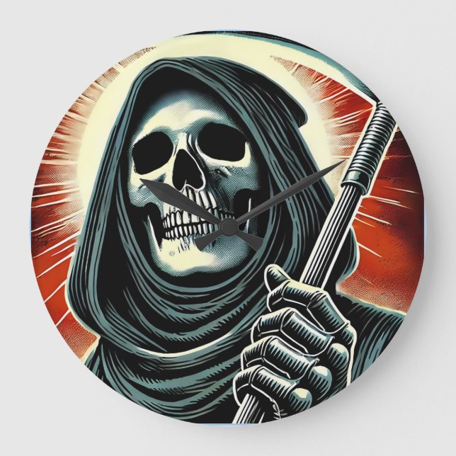 Relógio Grande death character illustration (Frente)