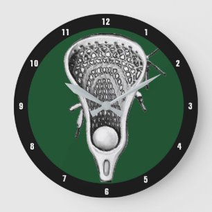 Relógio Grande Decoração Esportiva Lacrosse
