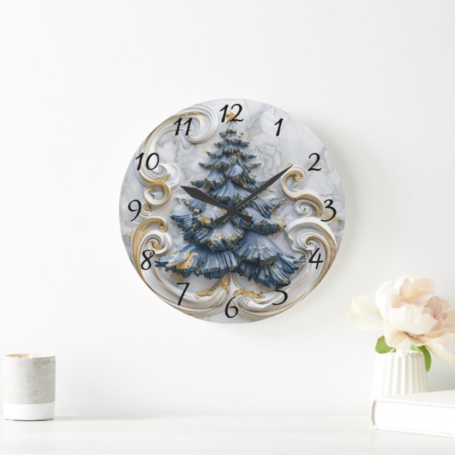 Relógio Grande Delito de Timekeeper de Árvore de Férias (Lar)