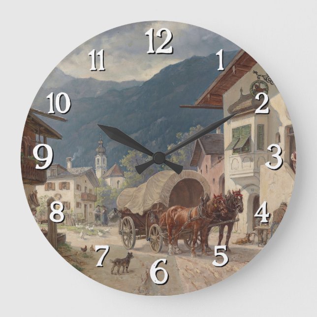 Relógio Grande Descanso em frente à Inn - Désiré Thomassin (Frente)