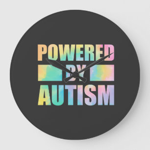 Relógio Grande Desenvolvido Pelo Autismo Para a Conscientização d