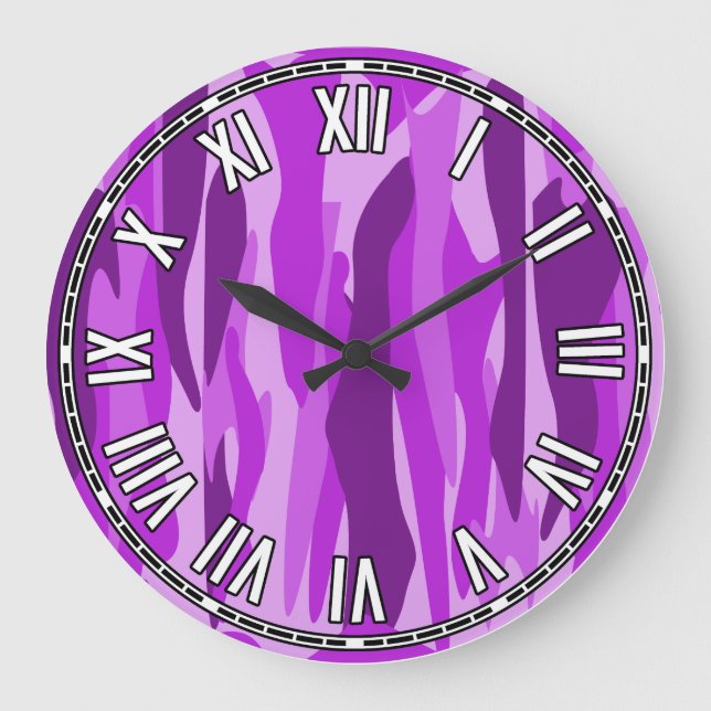 Relógio Grande Design abstrato (Frente)