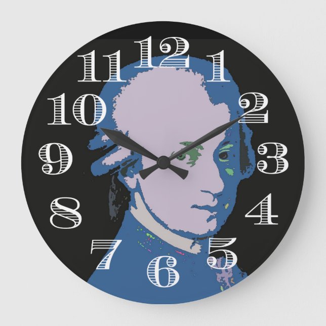 Relógio Grande Design do pulso de disparo de Mozart (Frente)