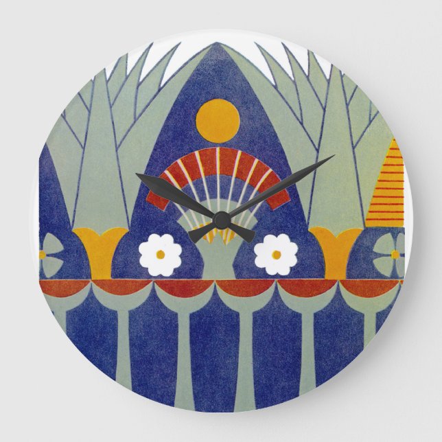 Relógio Grande Design Egípcia nº 7 em Emporio Moffa (Frente)