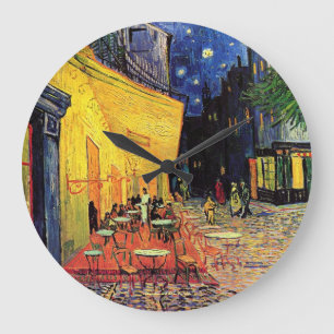 RELÓGIO GRANDE DESIGN HOME ECLÉCTICO - ARTE DE VAN GOGH - OS