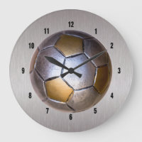 Design Metálico da Bola de Futebol