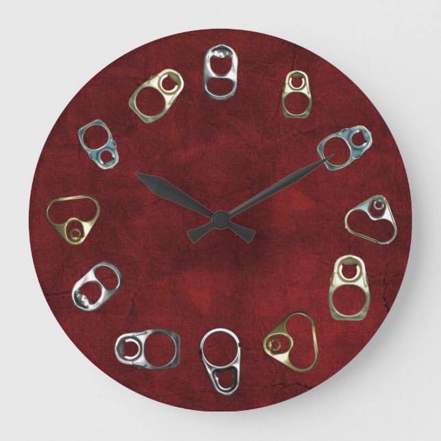 Relógio Grande Detector Metálico Tabuleiros de Puxação Tesouraria (Frente)