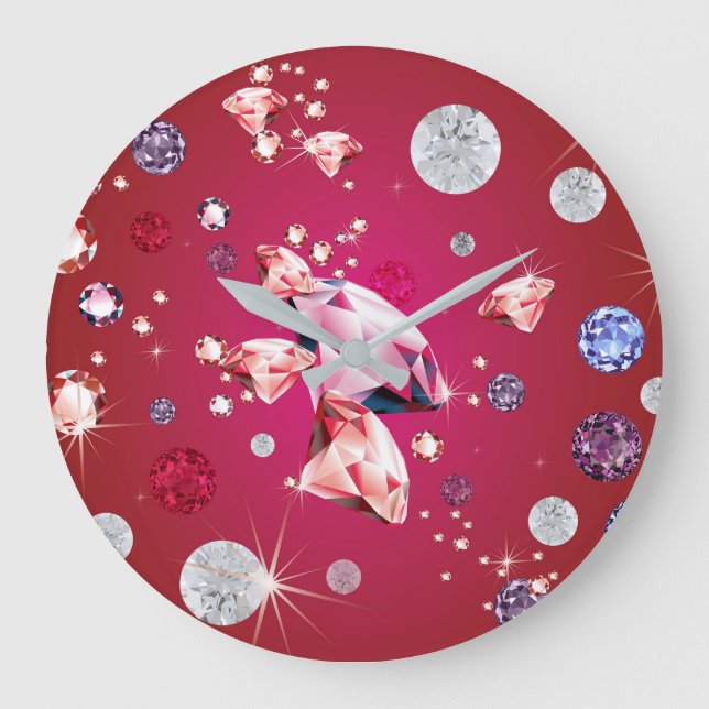 Relógio Grande Diamond Galaxy 6 (Frente)