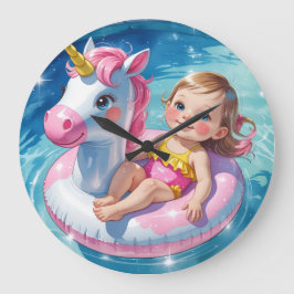 Relógio Grande Dias de piscina